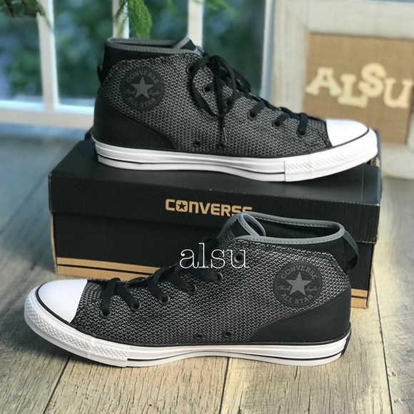 Converse Ctas Syde Street MID Thunder  Black M - Picture 2 of 7
